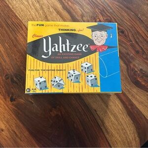 Classic Yahtzee Game New Sealed